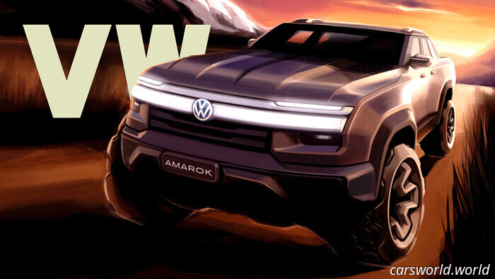 VW Se Burla De Una Nueva Camioneta Pickup Para El Sur, Pero No Para América Del Norte | Carscoops